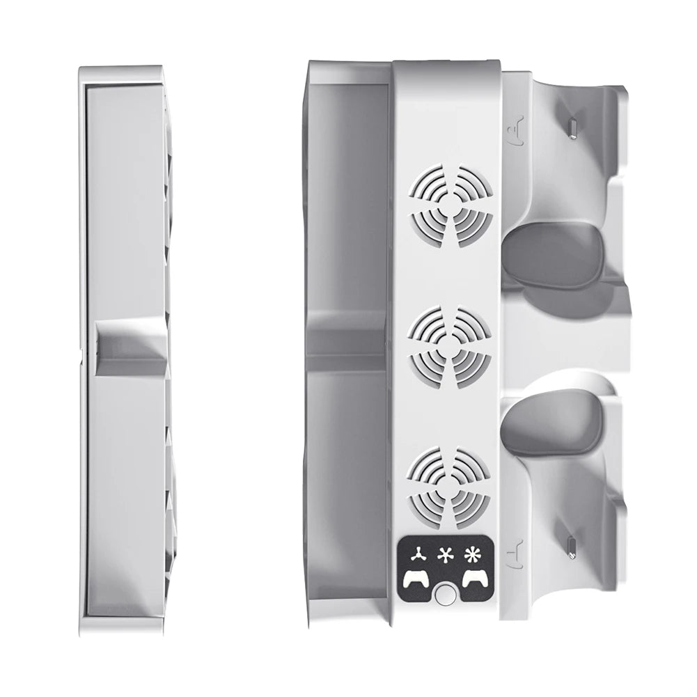 ❄️ Horizontal Stand & Cooling Station for PS5 Slim / PS5 Pro