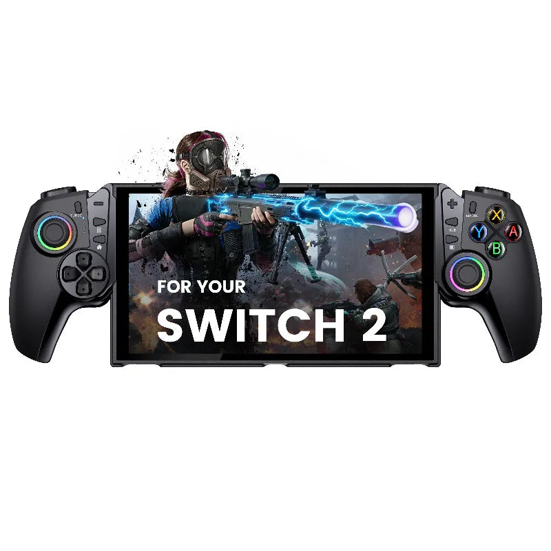 Wireless Controller for Nintendo Switch 2 – TMR Joysticks, Bluetooth & Programmable Back Buttons