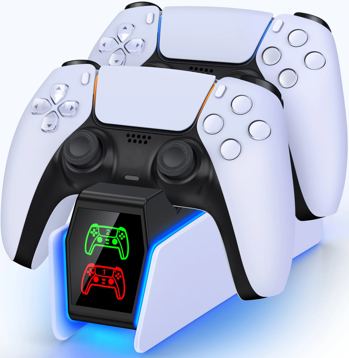 🎮 BEBONCOOL PS5 Controller Charging Station with RGB Lights