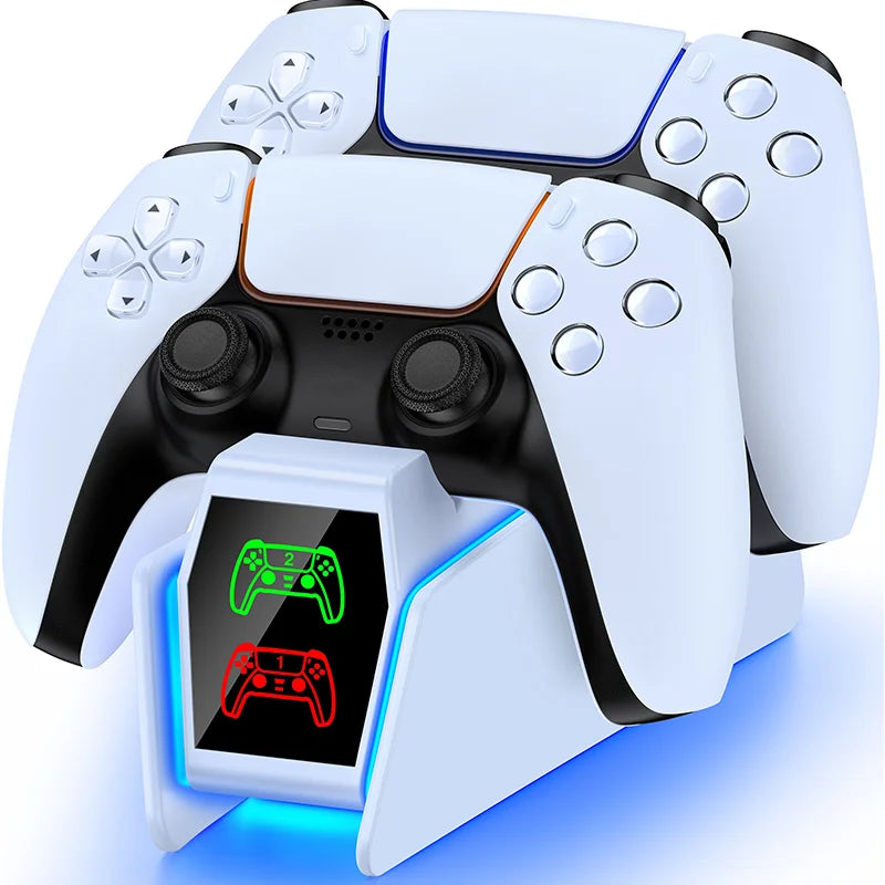 🎮 BEBONCOOL PS5 Controller Charging Station with RGB Lights